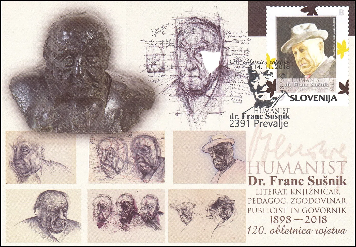 120. OBLETNICA ROJSTVA HUMANISTA DR. FRANC SUŠNIK